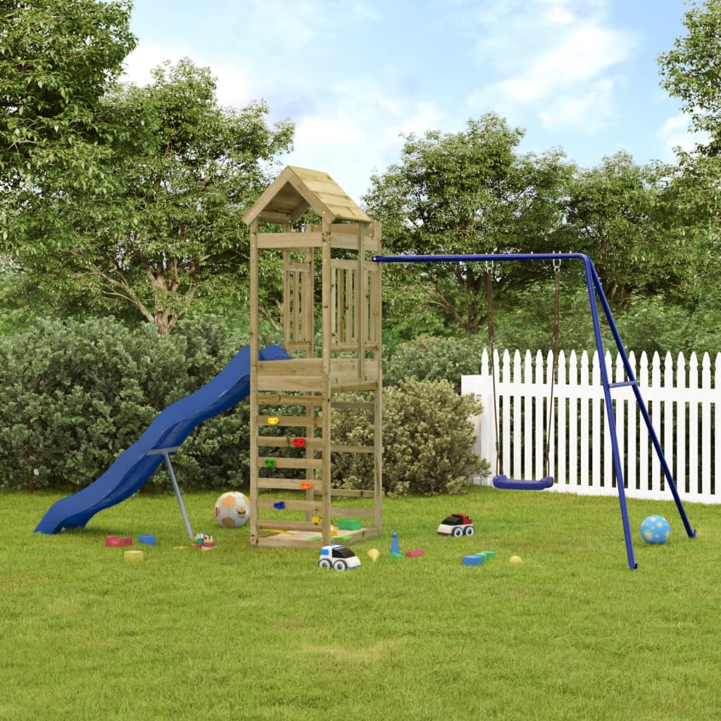 VidaXL Playhouse bois de pin imprégné