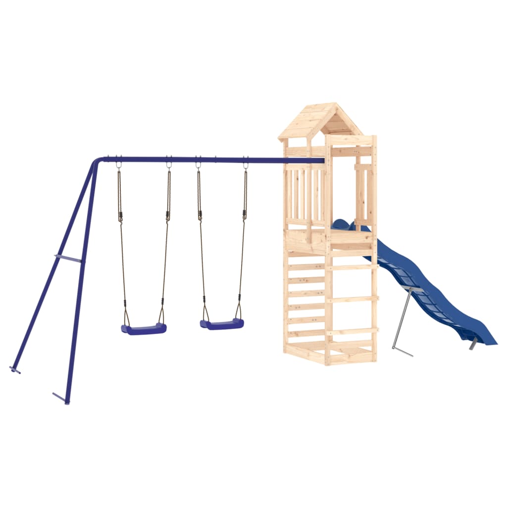 VidaXL Playhouse en bois de pin massif