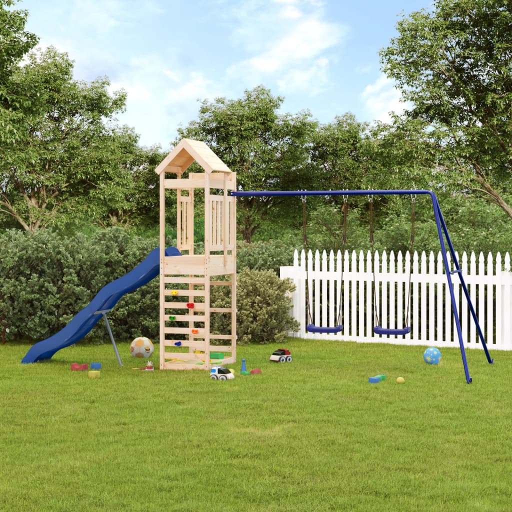 VidaXL Playhouse en bois de pin massif