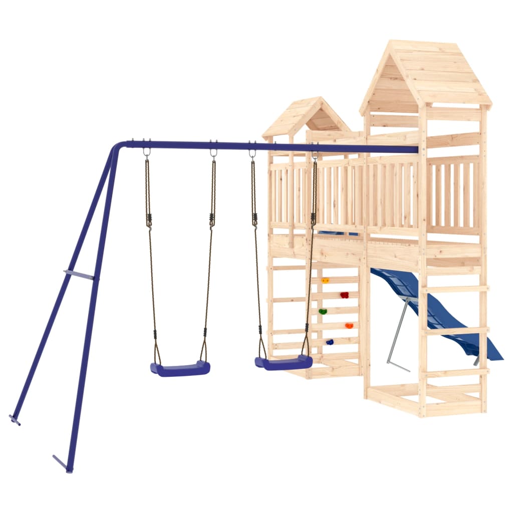 VidaXL Playhouse en bois de pin massif