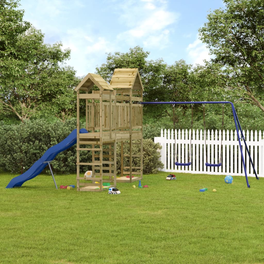 VidaXL Playhouse bois de pin imprégné