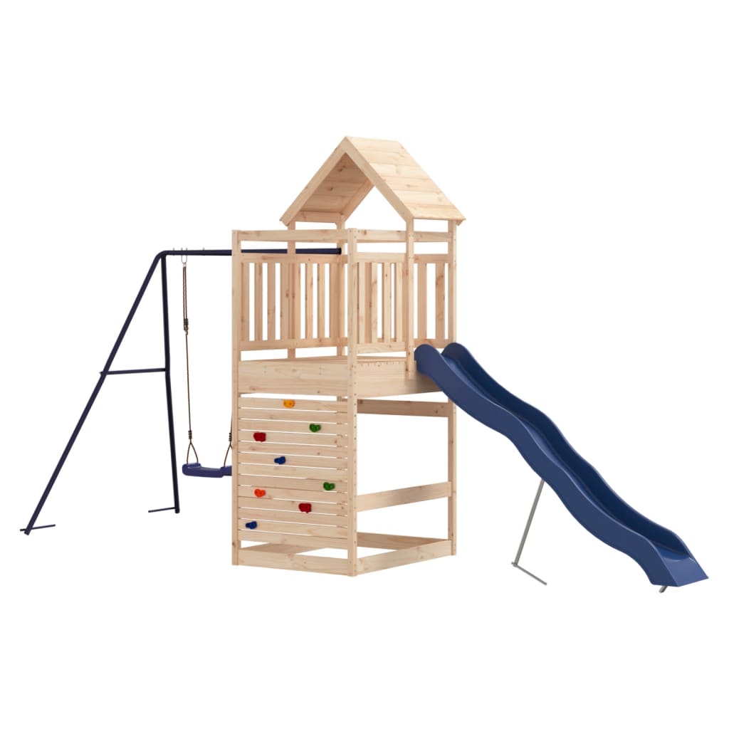 VidaXL Playhouse en bois de pin massif
