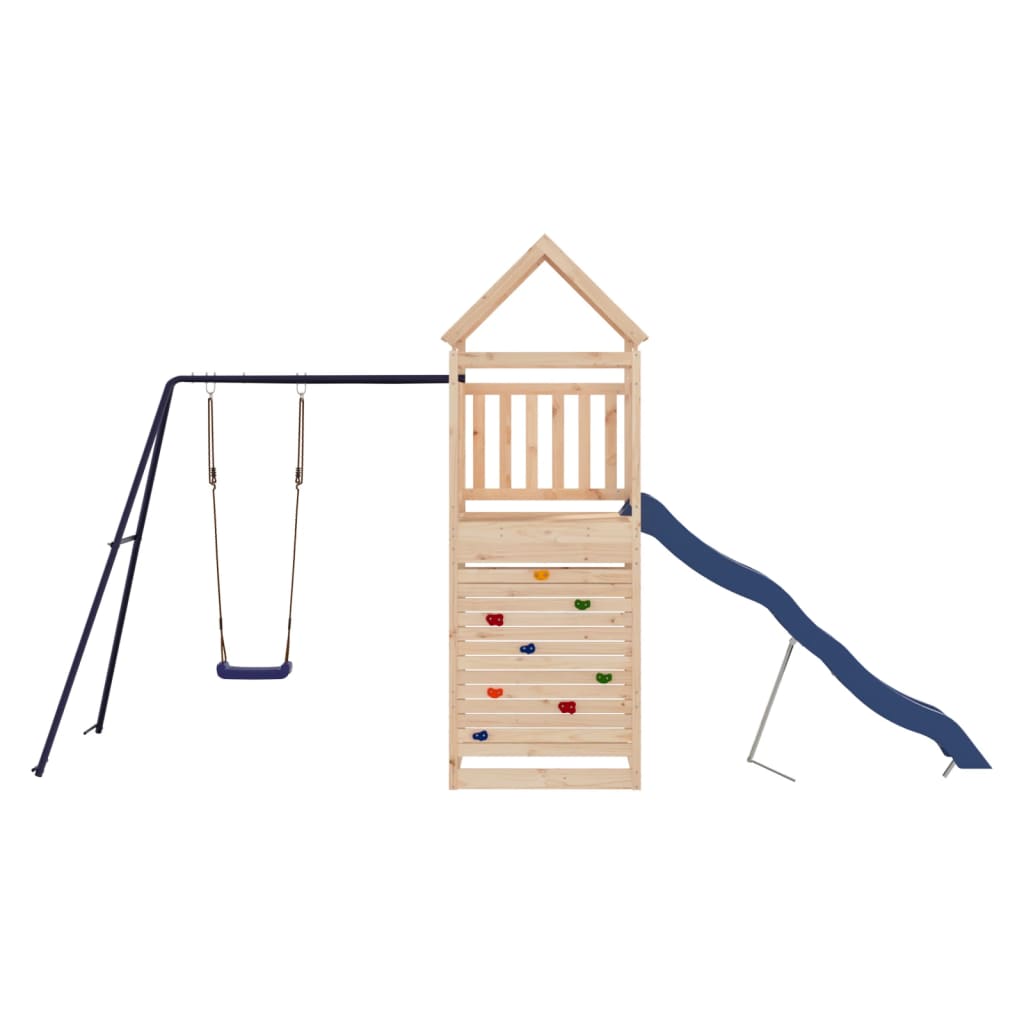 VidaXL Playhouse en bois de pin massif