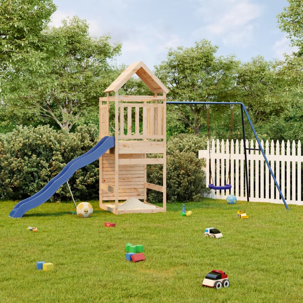 VidaXL Playhouse en bois de pin massif