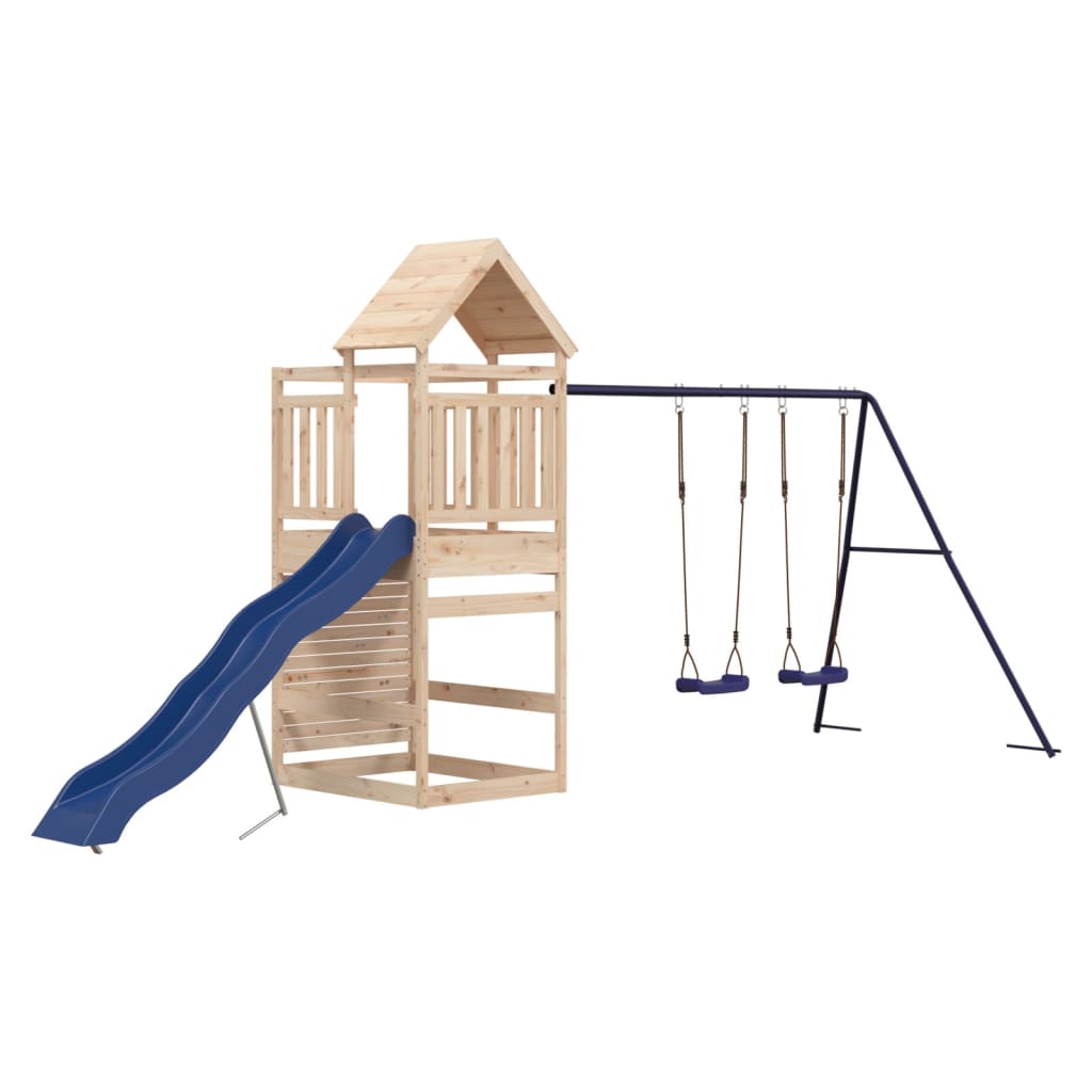 VidaXL Playhouse en bois de pin massif