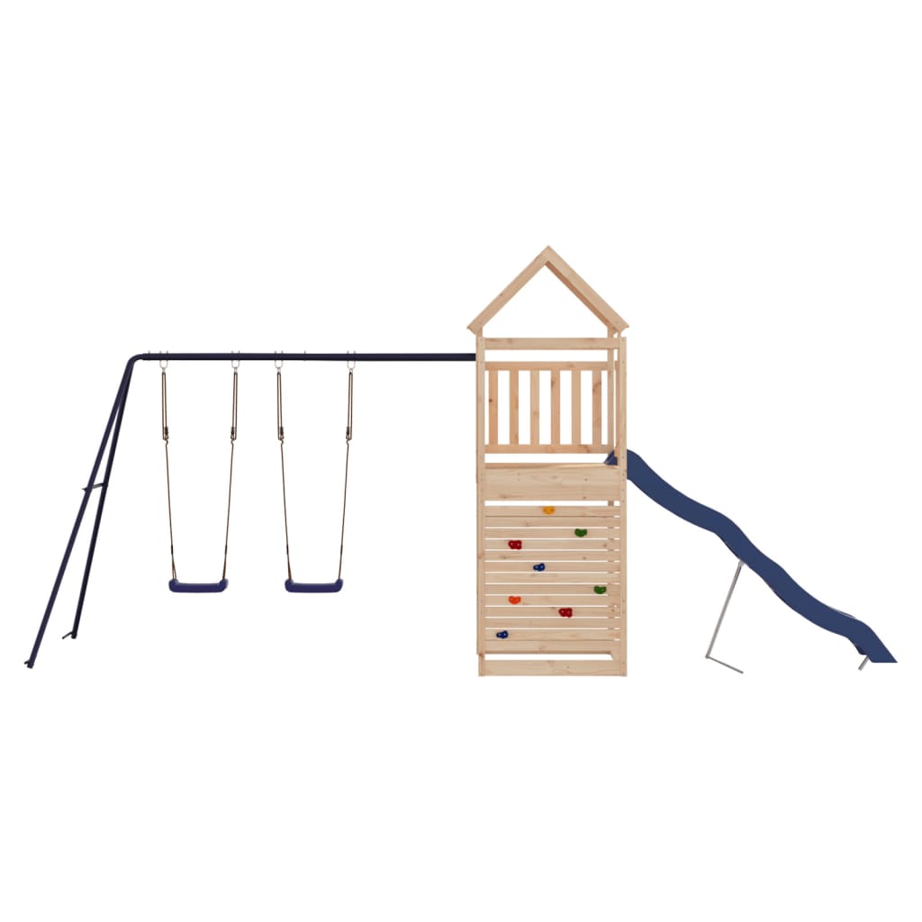 VidaXL Playhouse en bois de pin massif