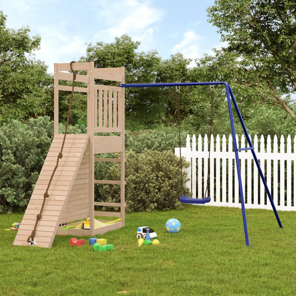 VidaXL Playhouse en bois de pin massif