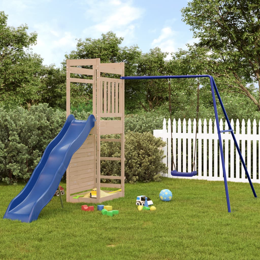 VidaXL Playhouse en bois de pin massif