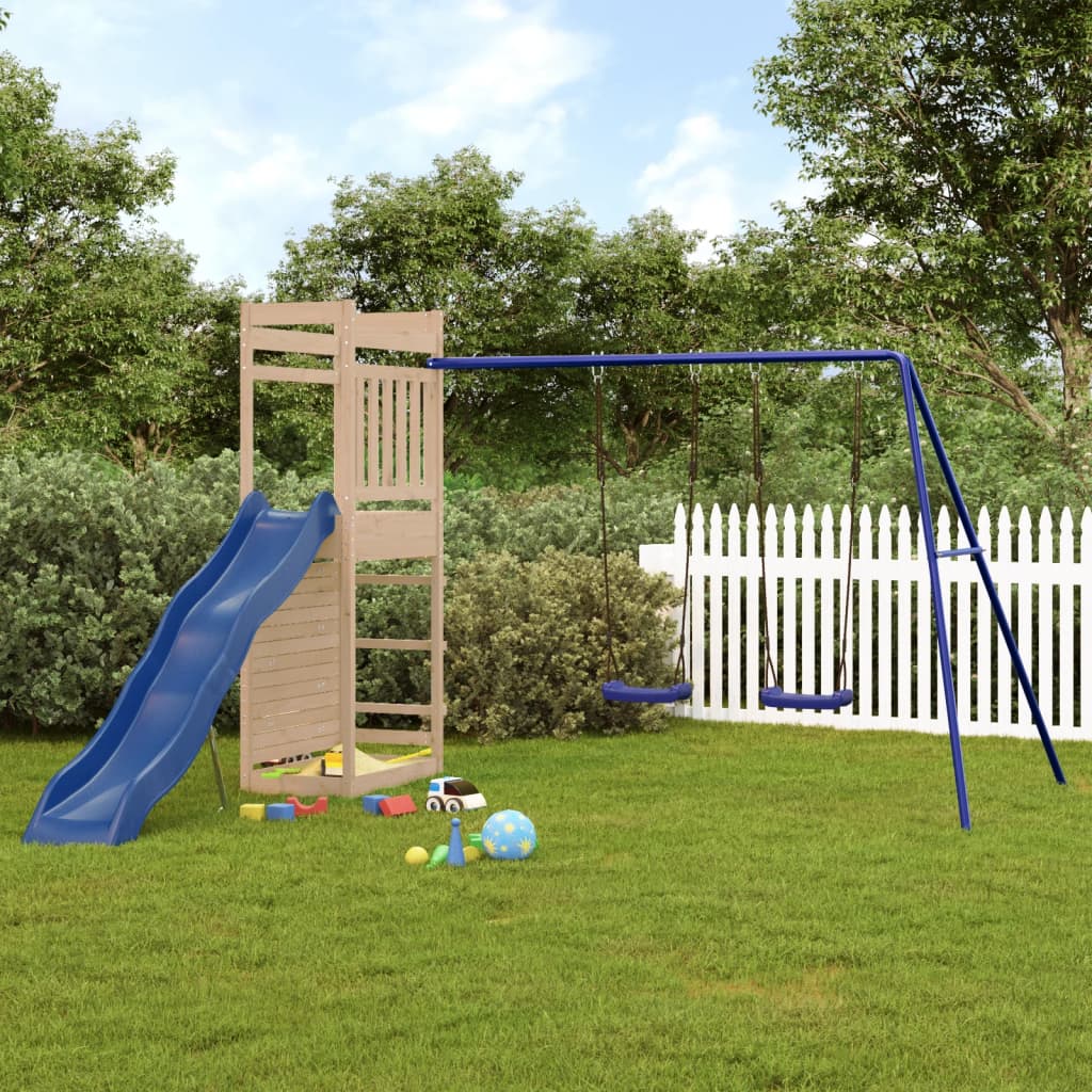 VidaXL Playhouse en bois de pin massif