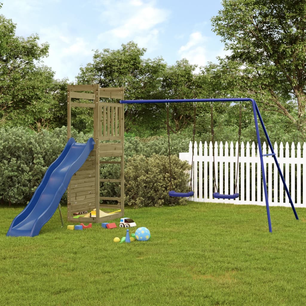 VidaXL Playhouse bois de pin imprégné