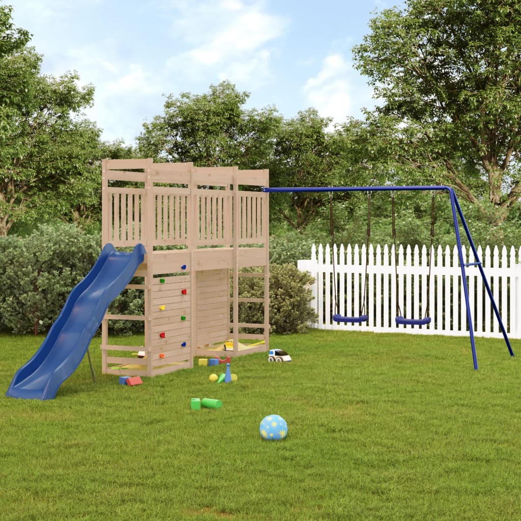 VidaXL Playhouse en bois de pin massif