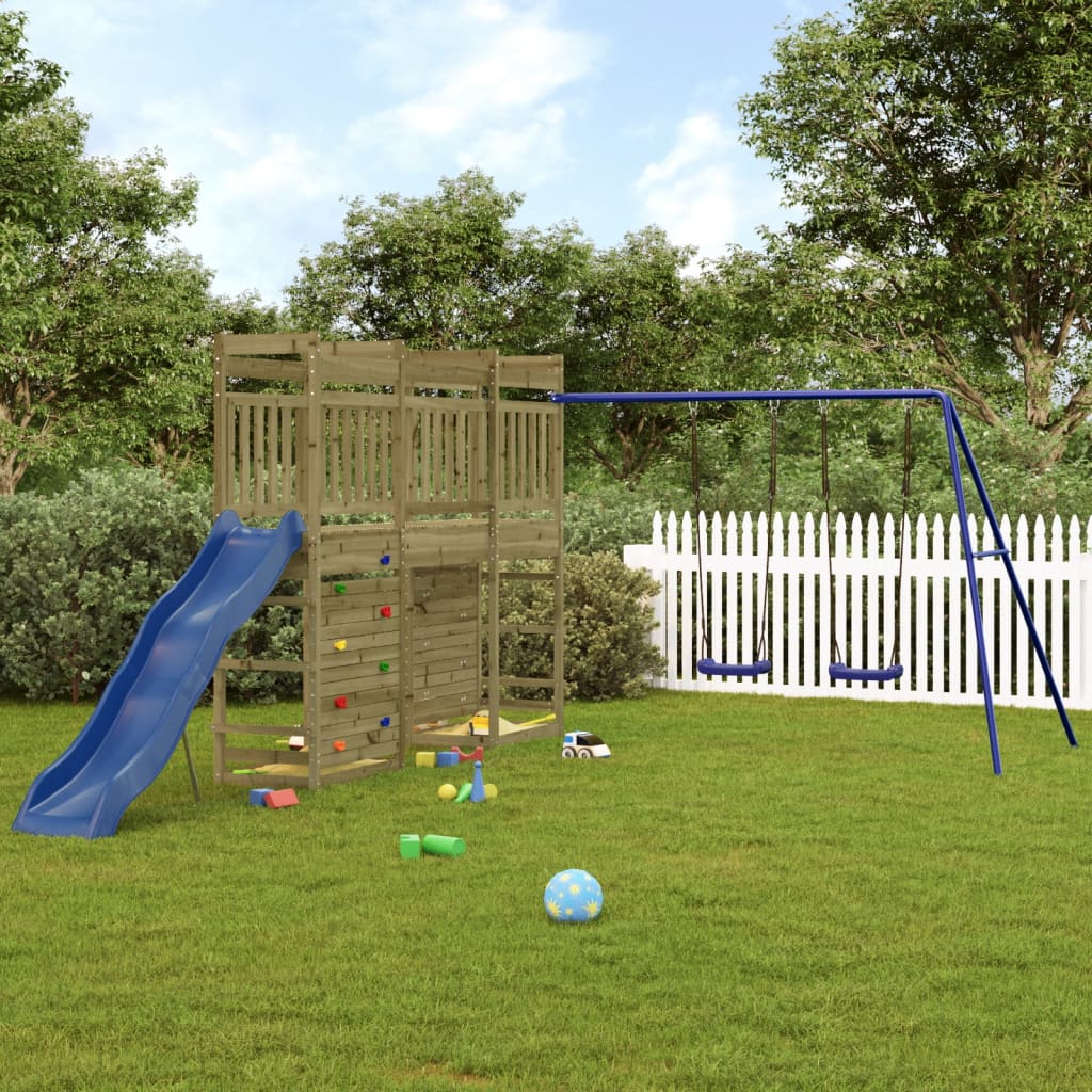 VidaXL Playhouse bois de pin imprégné