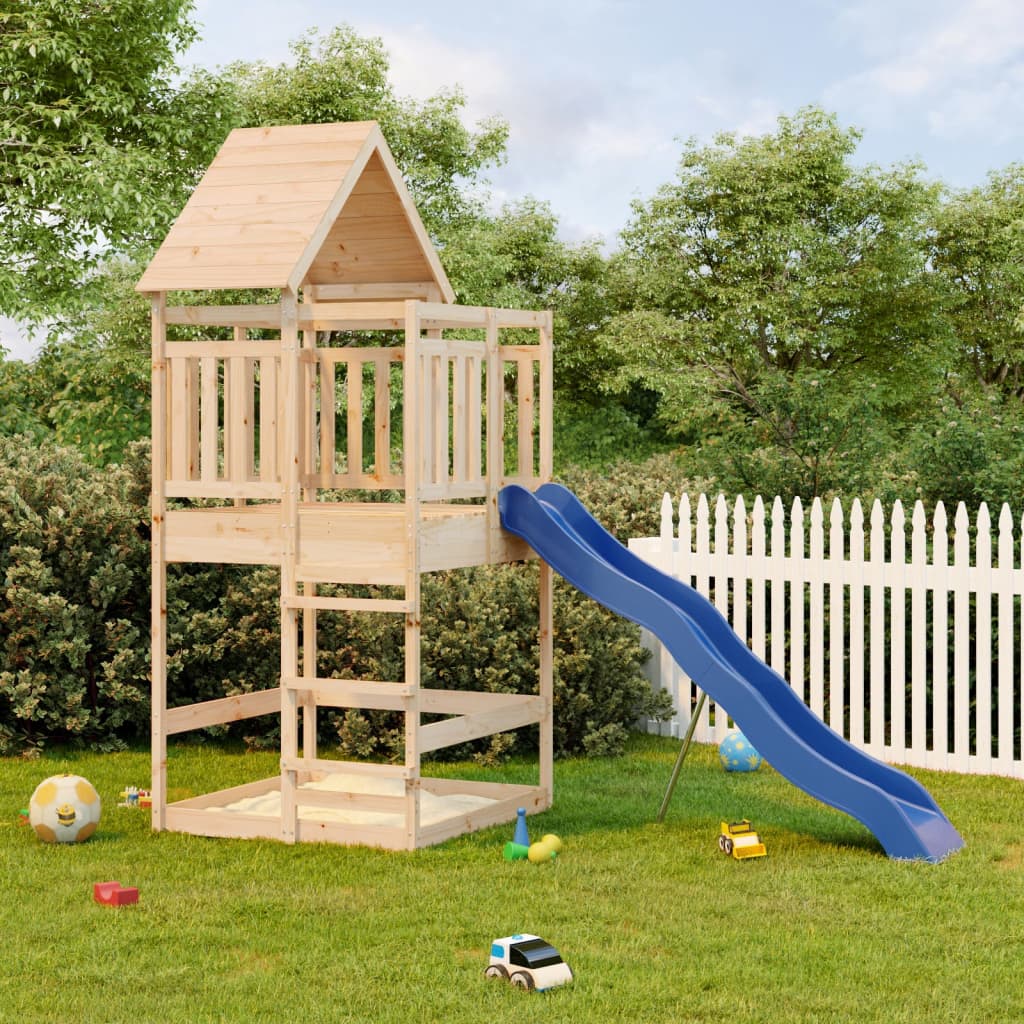 VidaXL Playhouse en bois de pin massif