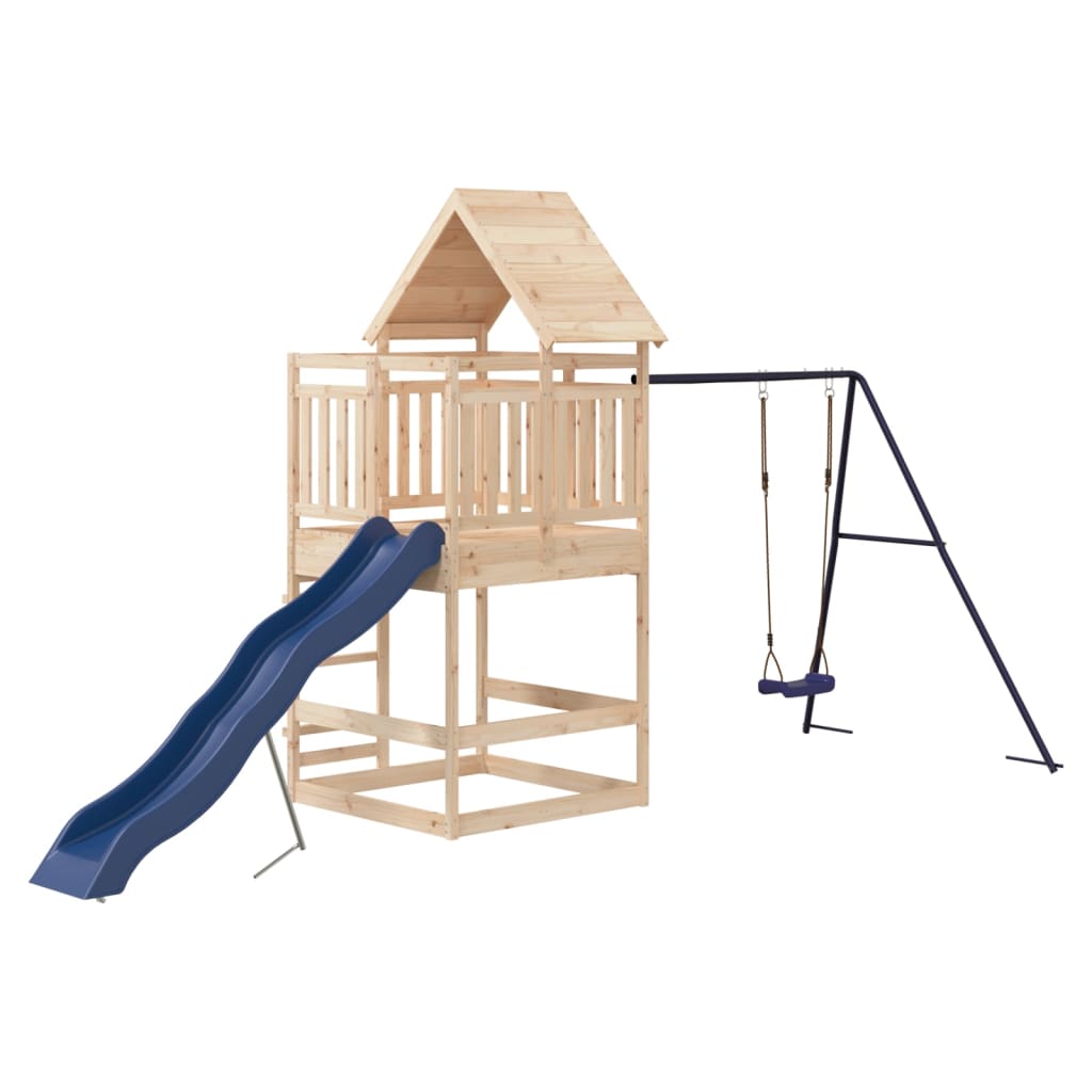 VidaXL Playhouse en bois de pin massif