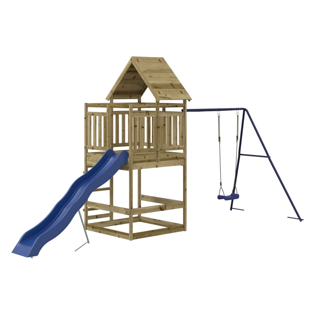 VidaXL Playhouse bois de pin imprégné