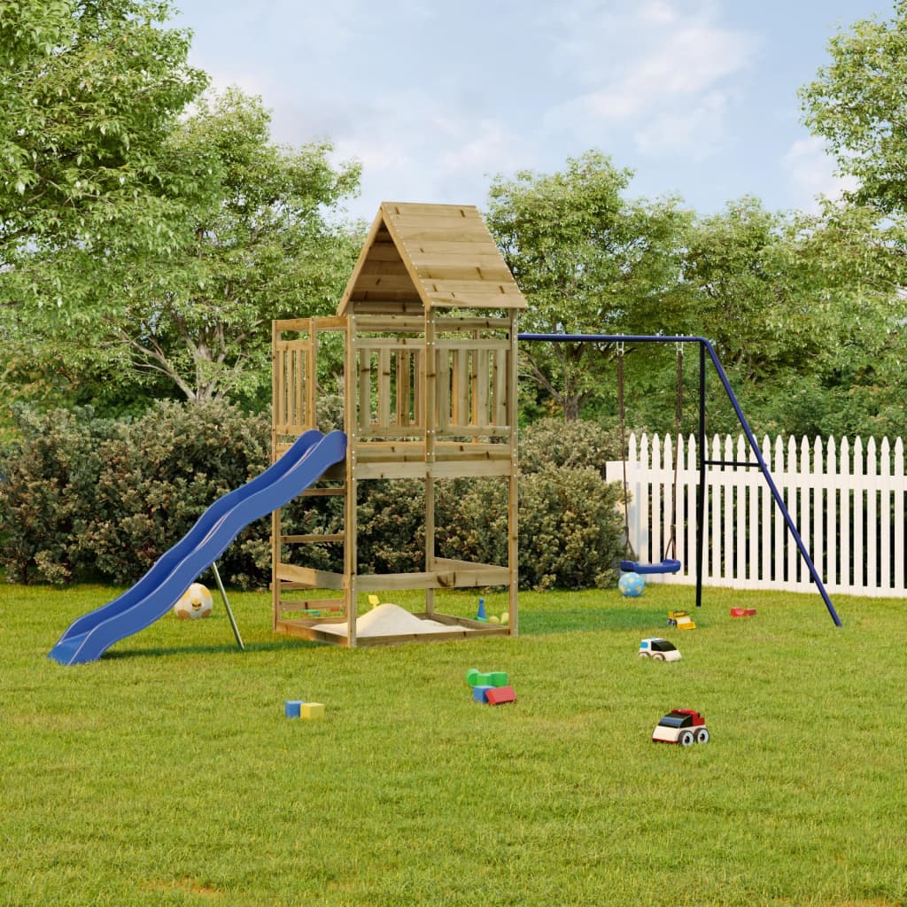 VidaXL Playhouse bois de pin imprégné