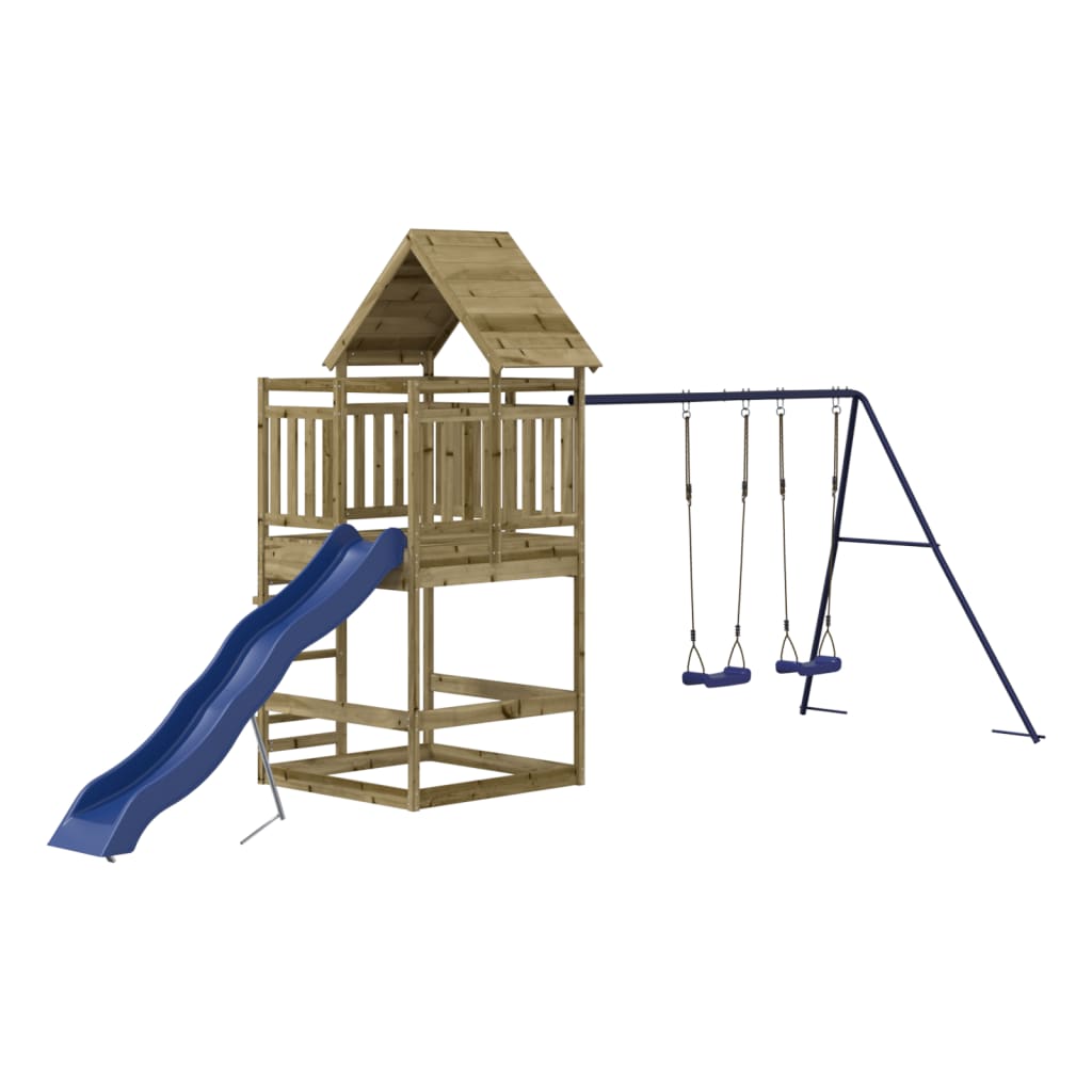 VidaXL Playhouse bois de pin imprégné