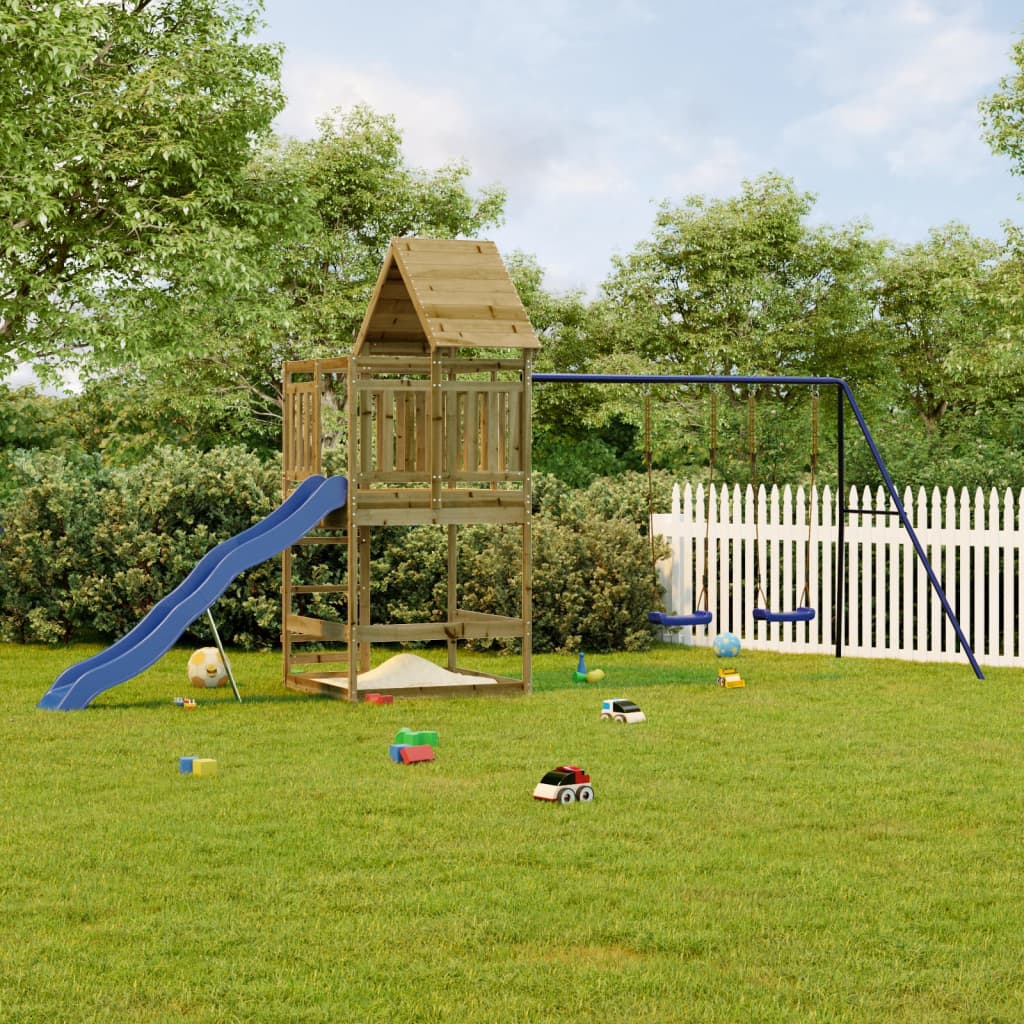 VidaXL Playhouse bois de pin imprégné