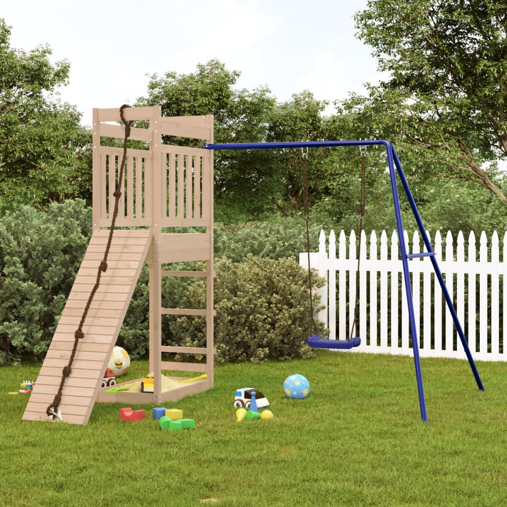 VidaXL Playhouse en bois de pin massif