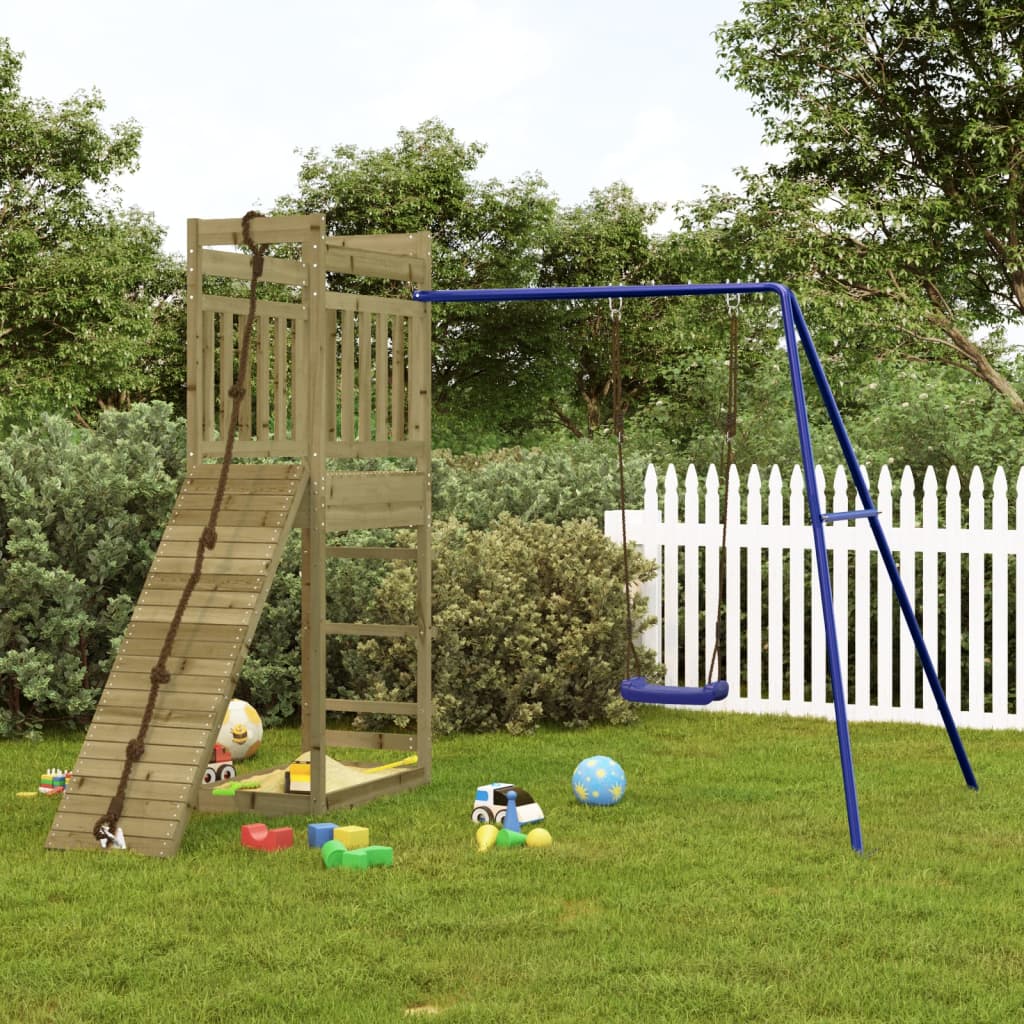 VidaXL Playhouse bois de pin imprégné