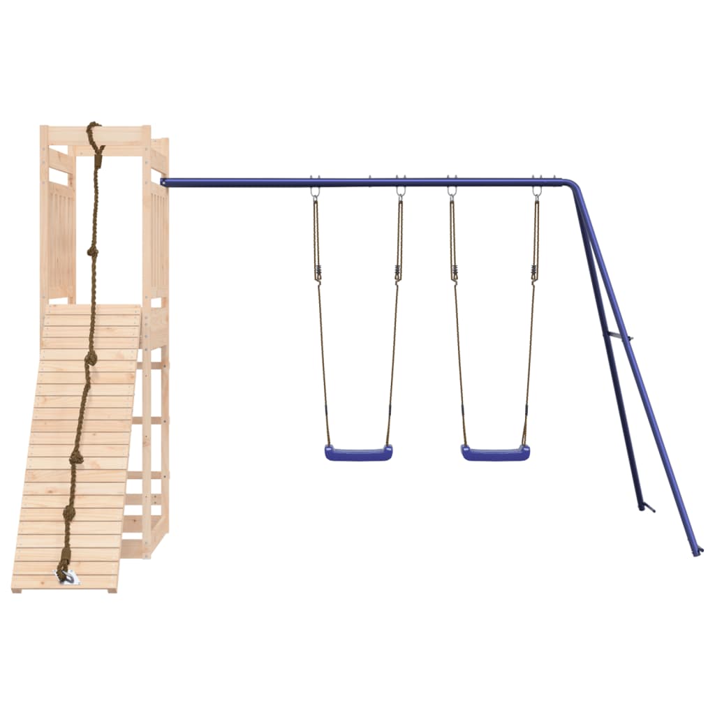 VidaXL Playhouse en bois de pin massif