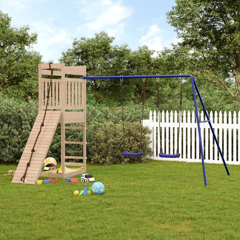 VidaXL Playhouse en bois de pin massif