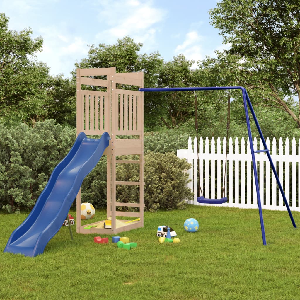 VidaXL Playhouse en bois de pin massif