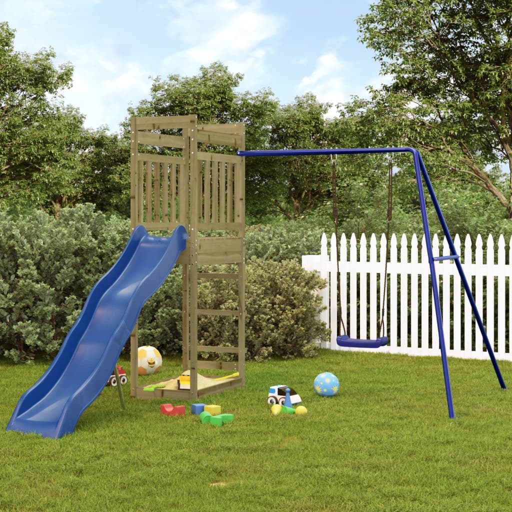 VidaXL Playhouse bois de pin imprégné