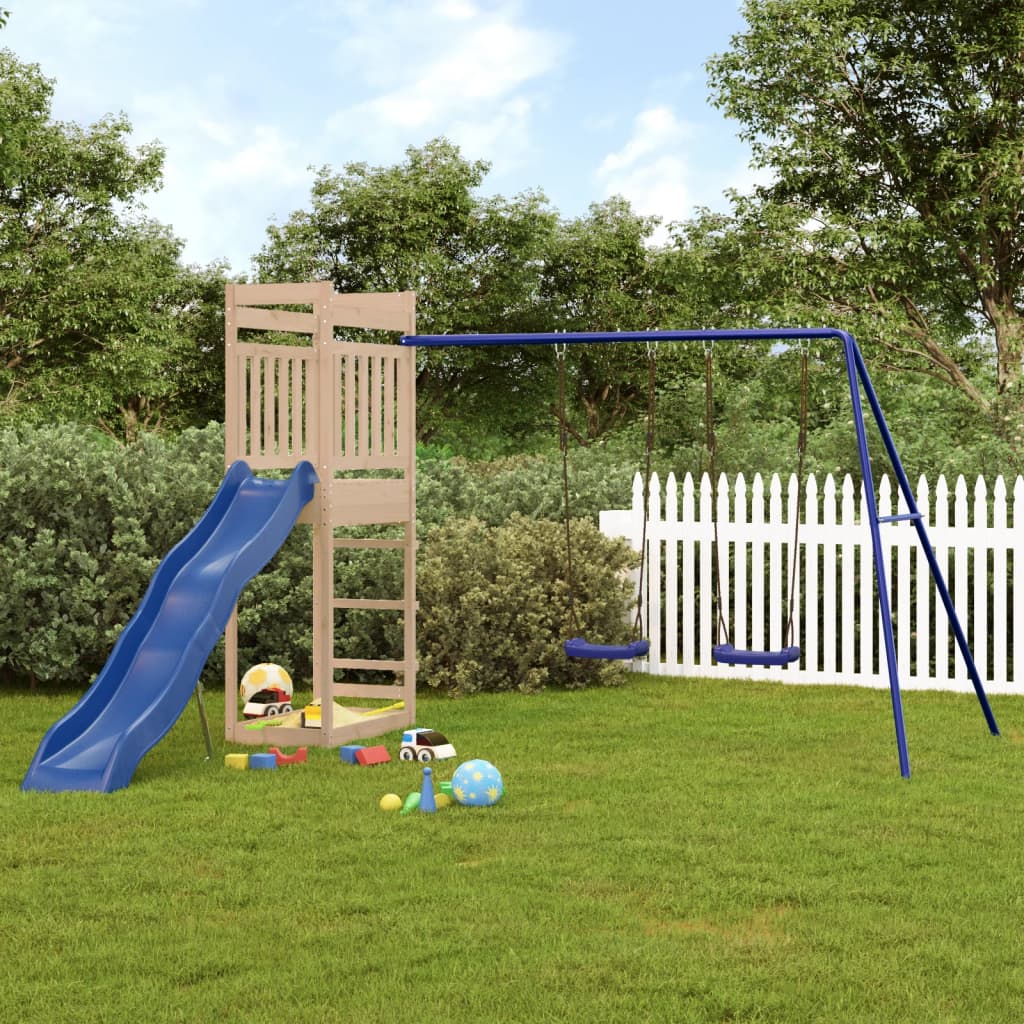 VidaXL Playhouse en bois de pin massif