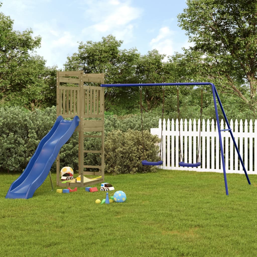 VidaXL Playhouse bois de pin imprégné
