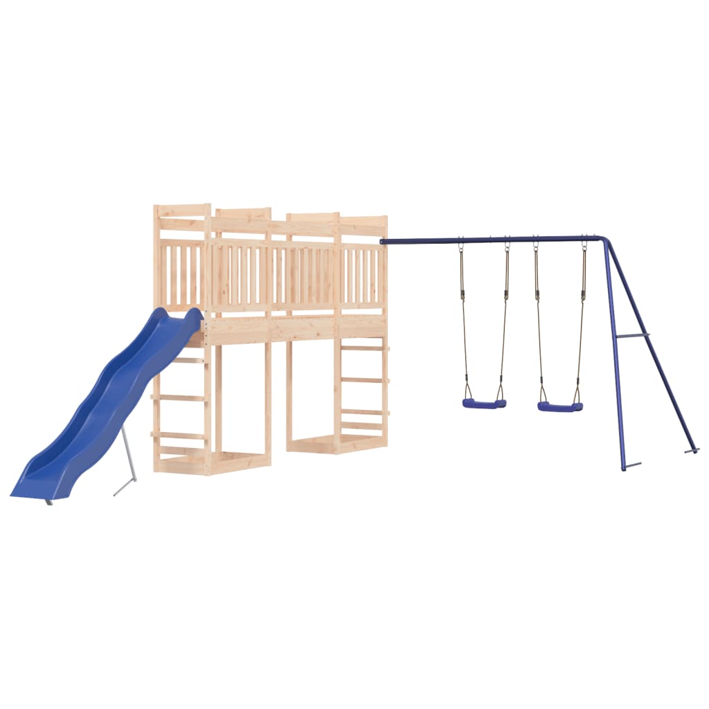 VidaXL Playhouse en bois de pin massif