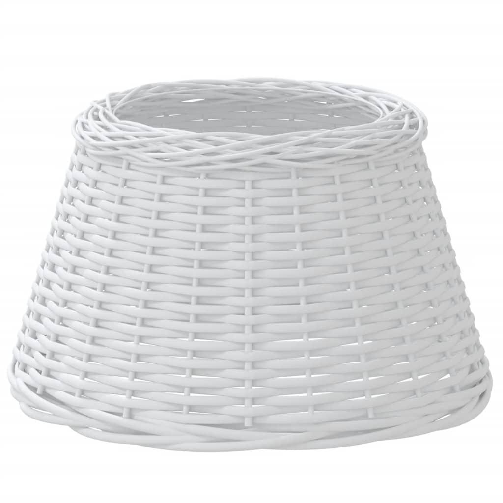 VidaXL abat-jour ø50x30 cm osier blanc