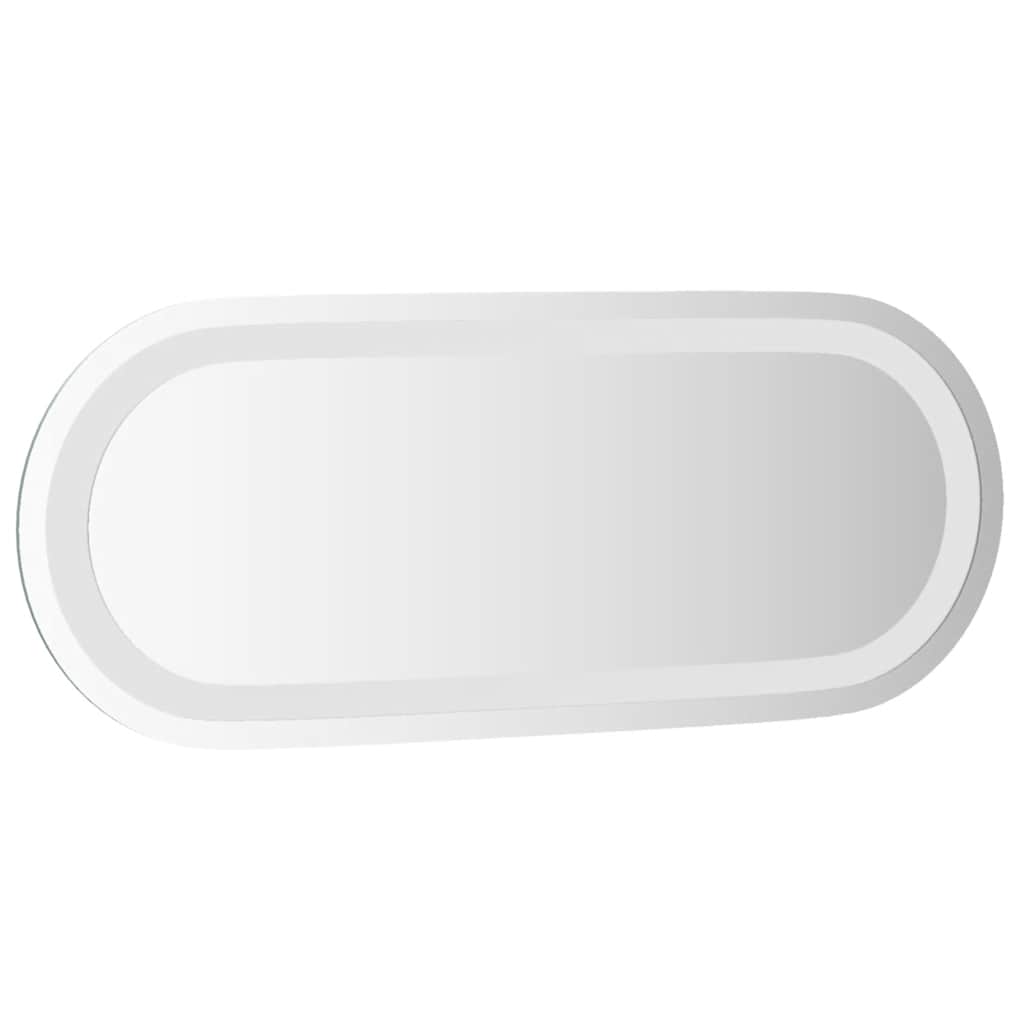 Vidaxx miroir de salle de bain LED 50x20 cm ovale