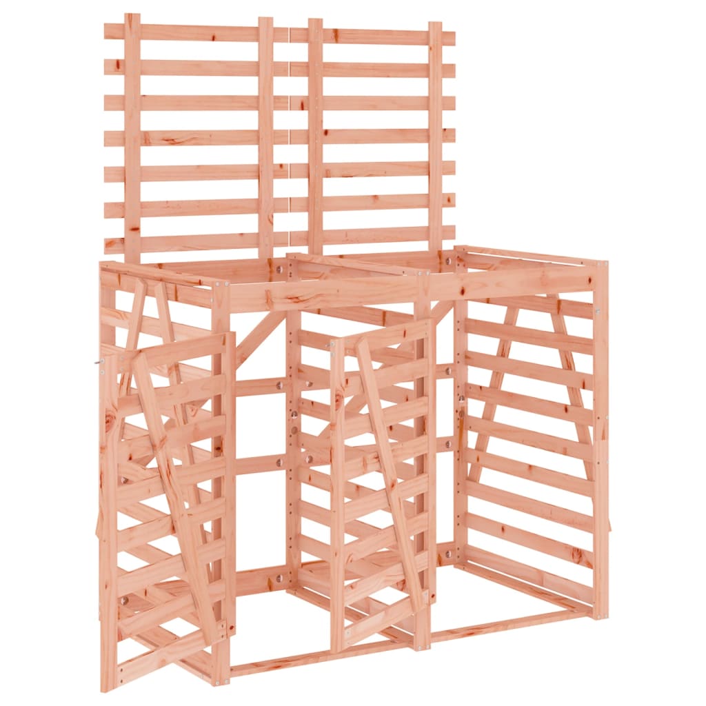 VidaXL Conteneur de rangement double bois de Douglas massif