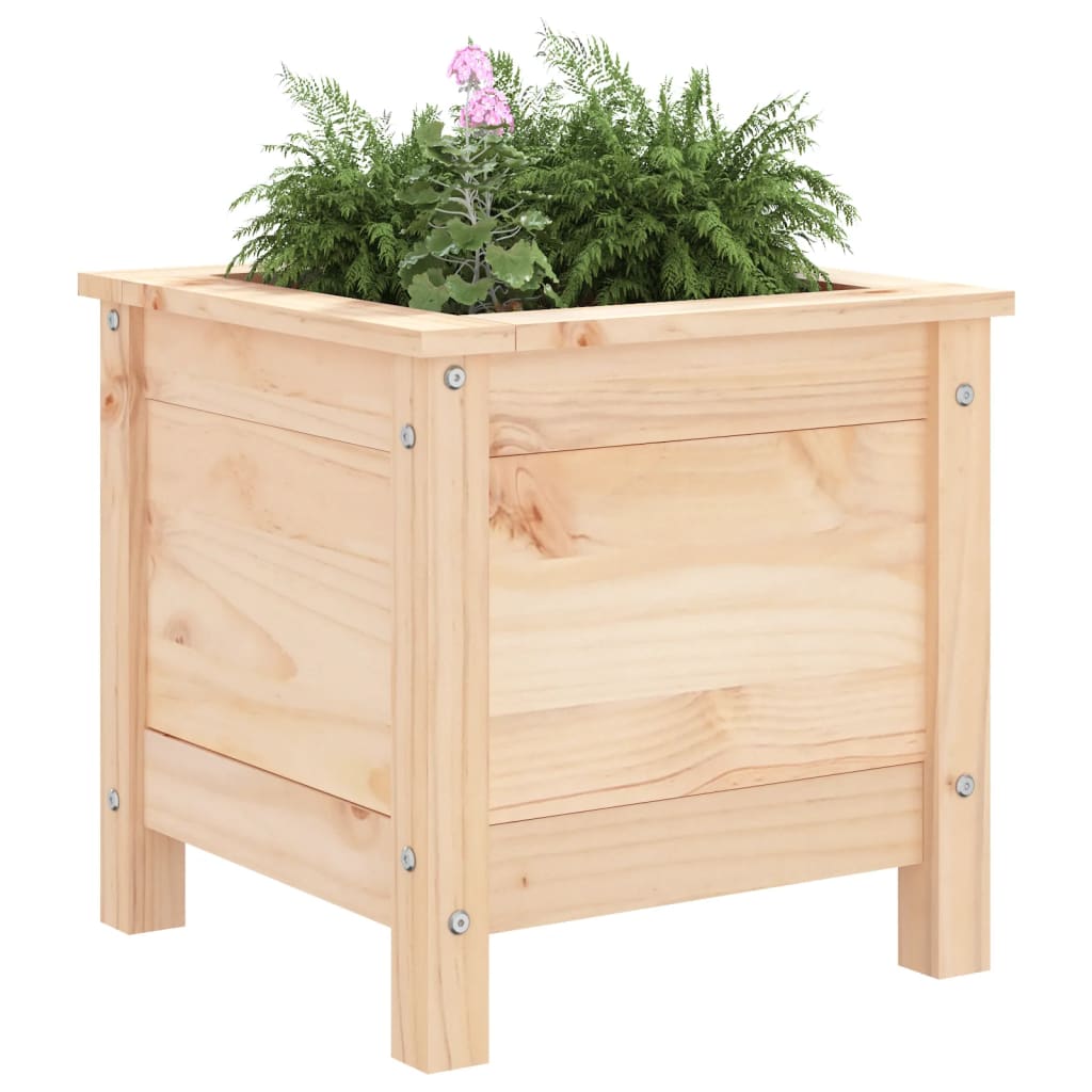 Jardinière Vidaxx 40x40x39 cm bois de pin massif