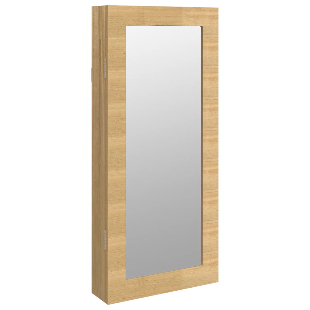 Vidaxx armoire à bijoux avec miroir mural 30x8,5x67 cm