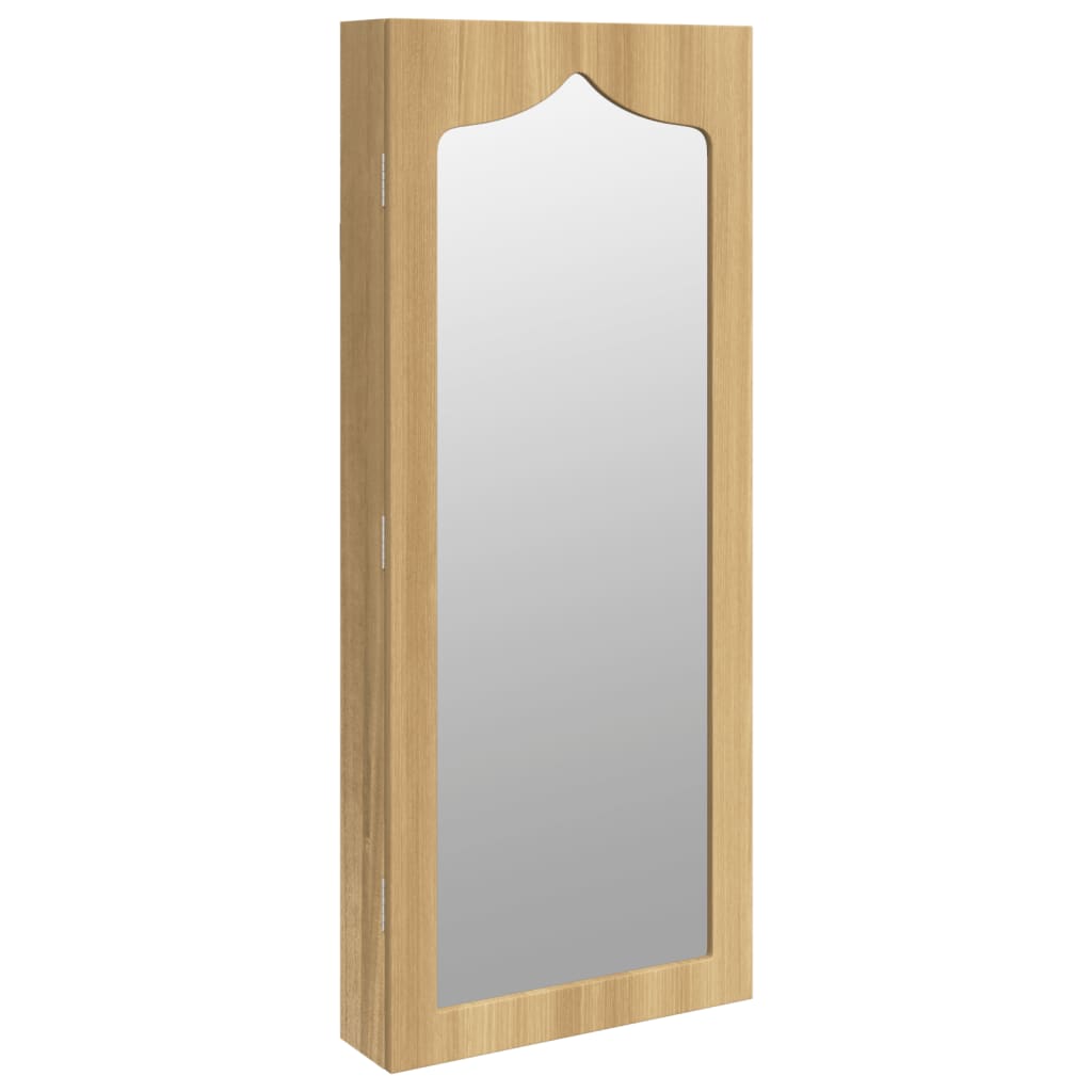 Vidaxx armoire à bijoux avec miroir mural 37,5x10x90 cm