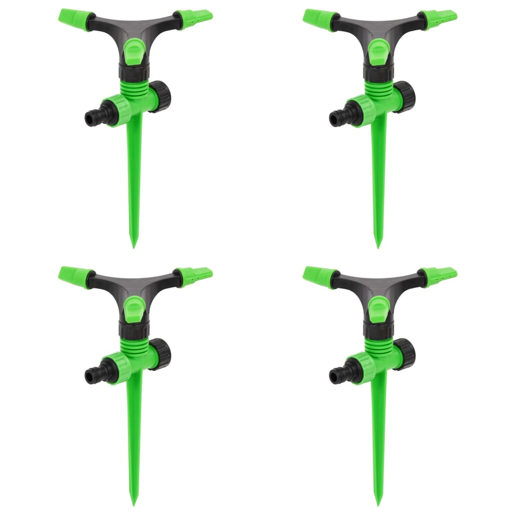 Vidaxx buses 4 pcs 16x13,5x25,5 cm abs et pp vert et noir