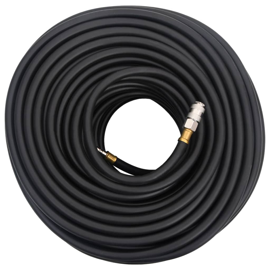 Vidaxx tuyau d'air hybride 0,6'' 20 m caoutchouc et PVC noir