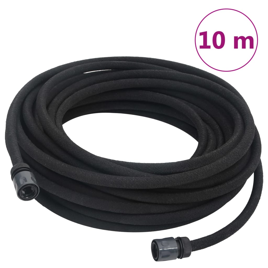 Vidaxx tuyau d'égouttement 0,6'' 10 m caoutchouc noir