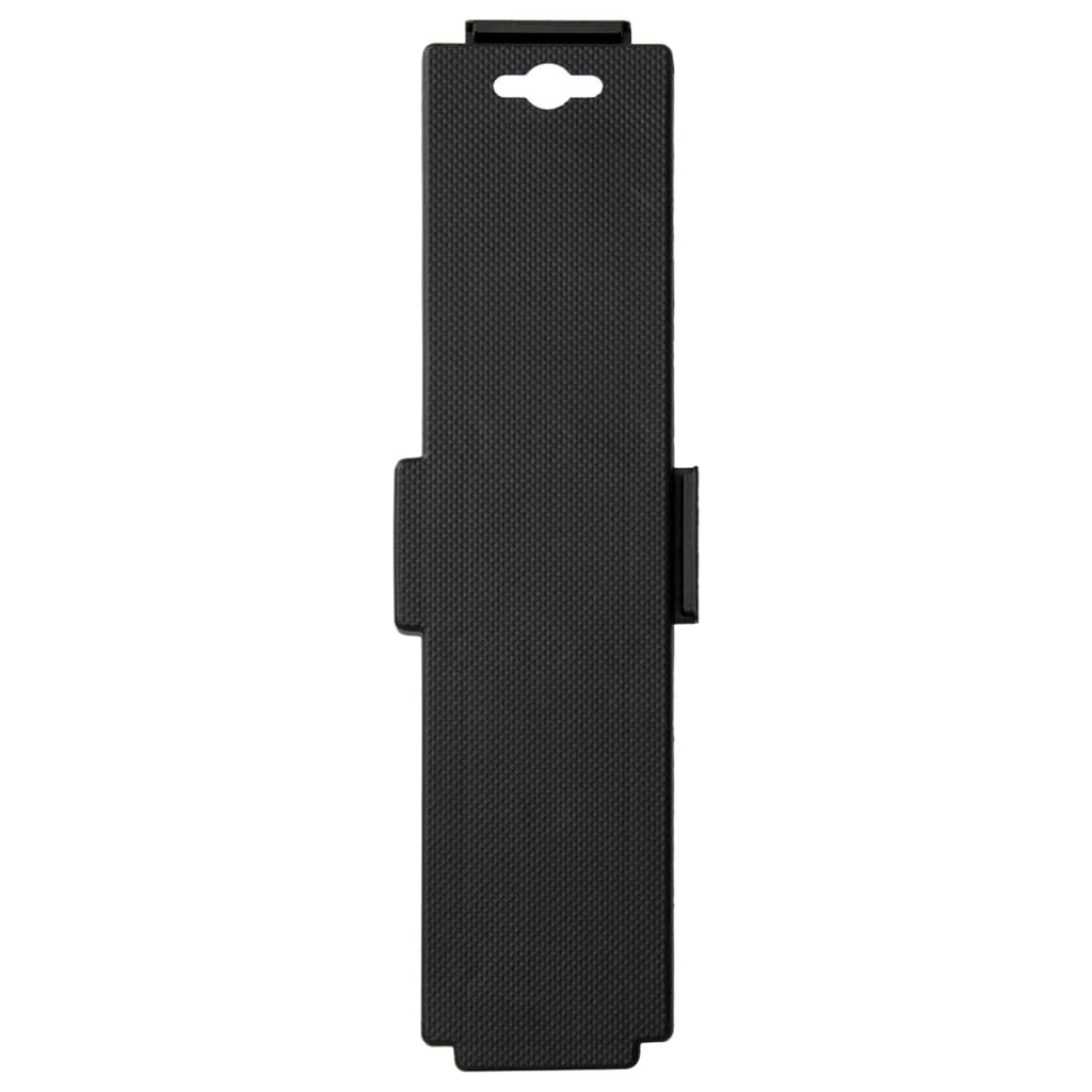 VidaXL Chiens de déménagement à 4 roues 2 pcs 170 kg polypropylène noir