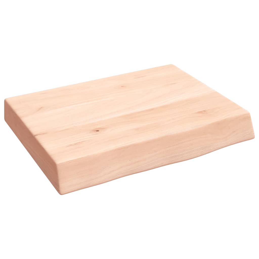 Plan de lavabo Vidaxx 40x30x (2-6) cm en bois massif non traité
