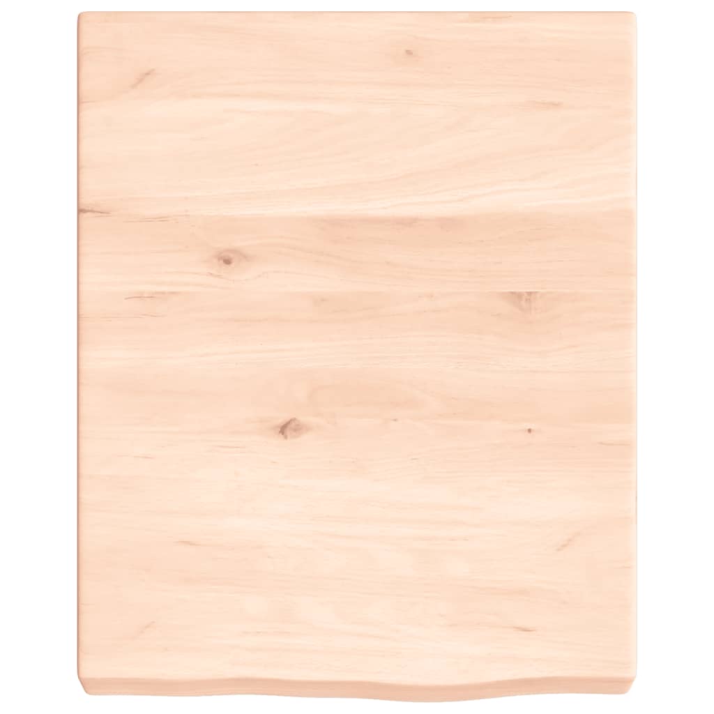 Plan de lavabo Vidaxx 40x50x (2-6) cm en bois massif non traité