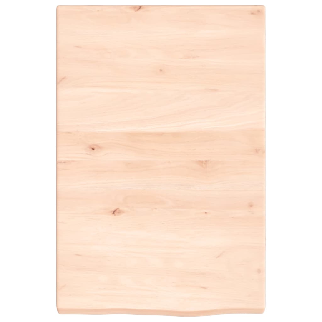 Plan de lavabo Vidaxx 40x60x (2-4) cm en bois massif non traité
