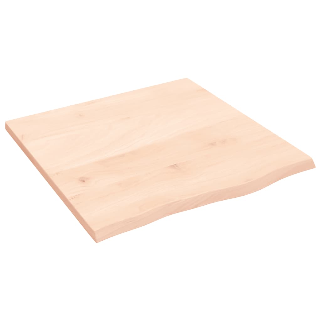 Plan de lavabo Vidaxx 60x60x2 cm bois massif non traité
