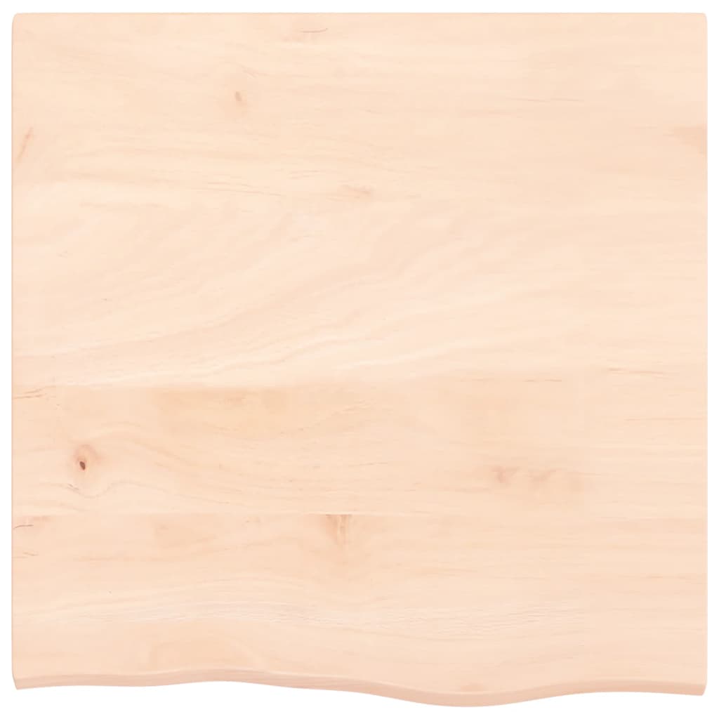 Plan de lavabo Vidaxx 60x60x2 cm bois massif non traité