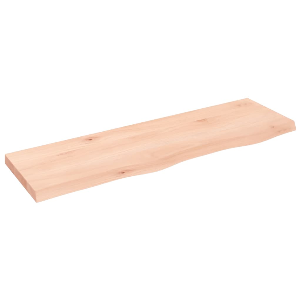 Plan de lavabo Vidaxx 100x30x (2-4) cm en bois massif non traité