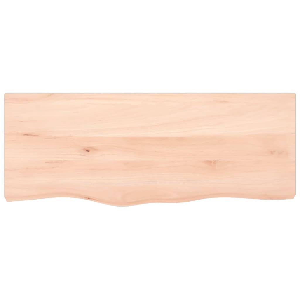 Plan de lavabo Vidaxx 100x40x (2-6) cm en bois massif non traité