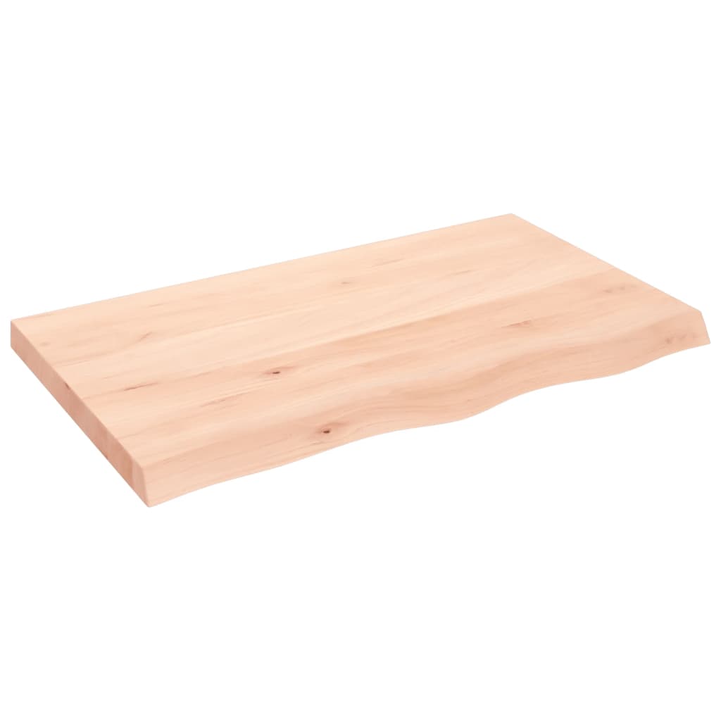 Plan de lavabo Vidaxx 100x60x (2-6) cm en bois massif non traité