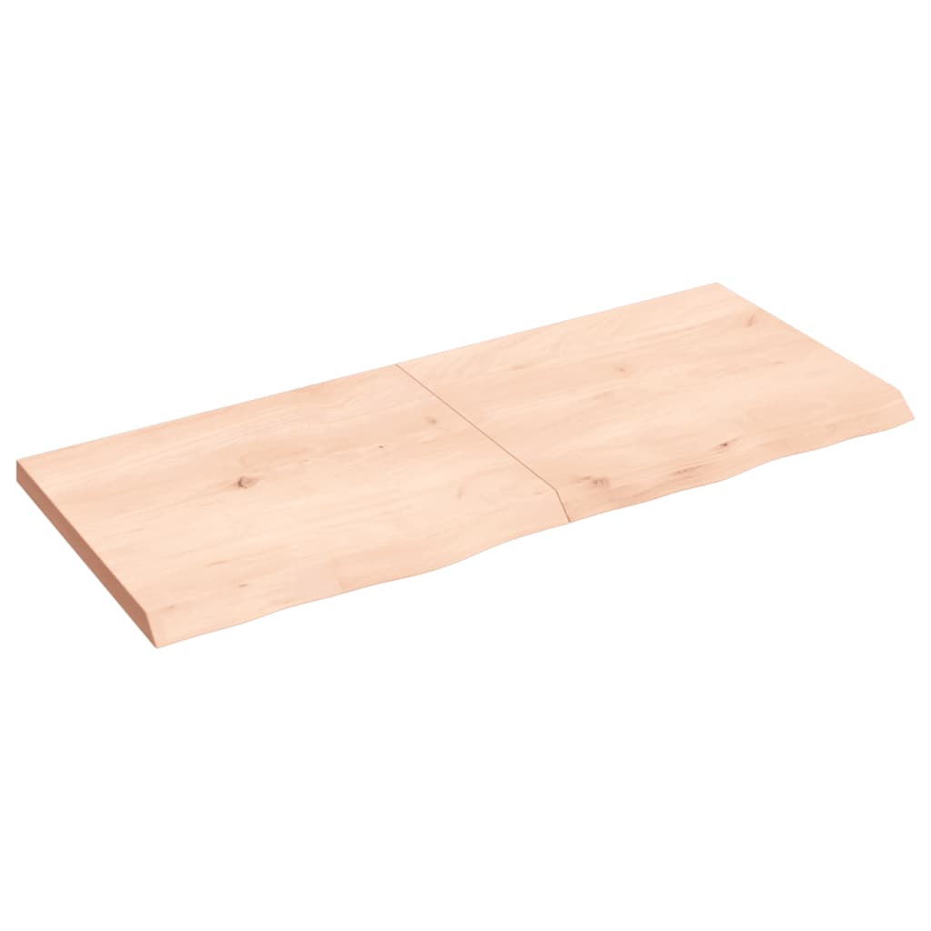 Plan de lavabo Vidaxx 120x50x (2-4) cm en bois massif non traité